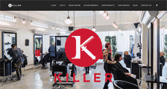 Desktop Screenshot of killerhair.co.nz